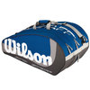 WILSON Pro Staff Super Six Bag Blue/Grey/Silver