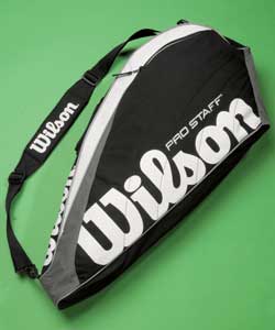 Wilson Prostaff WRZ670100 Triple Thermal Tennis Racquet Bag