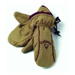 Wilson Staff Callaway Ladies Winter Mittens - Brown CAWINMLB
