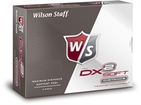 Wilson Staff DX2 Soft 2-Piece Golf Balls (Dozen)
