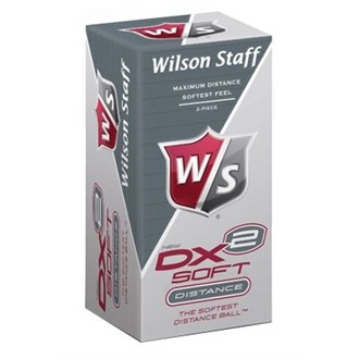 Wilson Staff DX2 Soft Distance Golf Balls (2