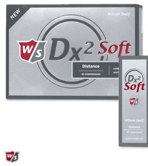 Wilson Staff DX2 SOFT DISTANCE GOLF BALLS (DOZEN)