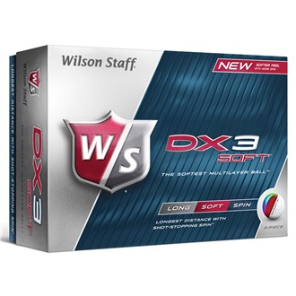 Wilson Staff DX3 Soft Golf Balls (12 Balls) 2013
