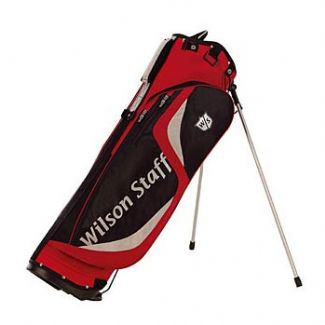 Wilson Staff FEATHER 3LB CARRY STAND BAG 2009 RED