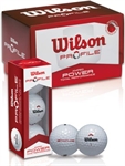 Wilson Staff Wilson Profile Power Golf Balls Dozen