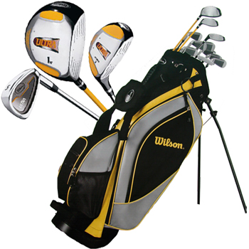 Wilson Ultra Premium Hybrid Golf Clubs Set   Bag