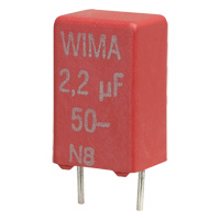 Wima 100N 63V MKS2 CAPACITOR CASE A (RC)