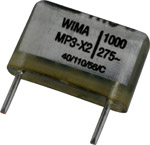 Wima Metallised Paper RFI Class X2 Capacitors ( MP X2