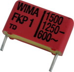 Wima Polypropolene Capacitors with Metal Foil ( 1250V