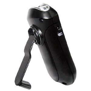 Wind Up Phone and iPod Charger with Torch