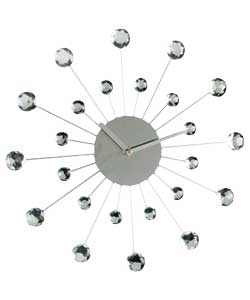 windsor Diamante Wall Clock