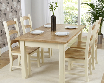 windsor Kitchen Dining Table - 150cm and 4 or 6