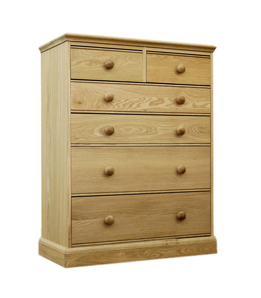 WINDSOR Oak 2 2 2 Drawer Chest