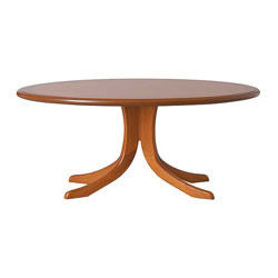 Windsor Oval Coffee Table - Teak