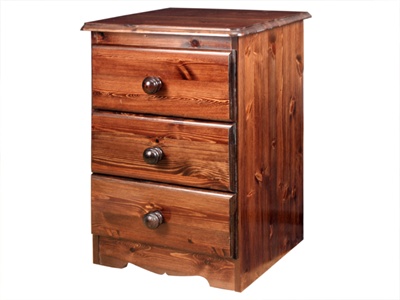 Windsor Savoy Bedside Table - Chocolate Brown Small