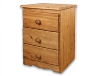 Windsor Savoy Bedside Table Mahogany Lacquered