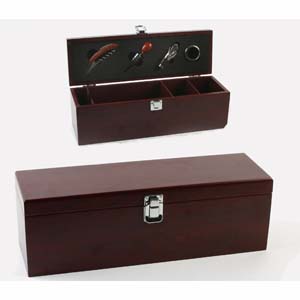 Wine Box and Bar Set