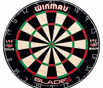 Winmau Blade 4 Bristle Dartboard, Size: H45cm, W45cm, D5cm.