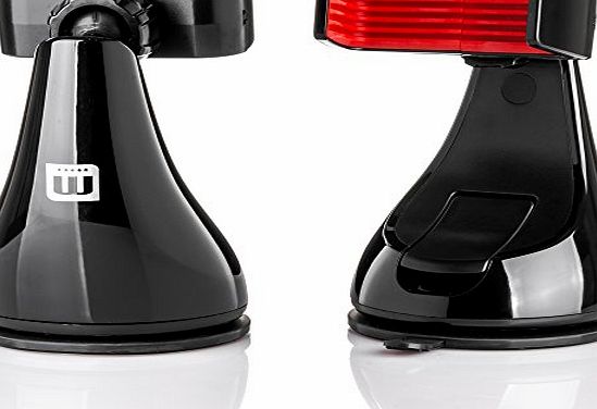 WinnerGear MONTAR Universal Car Mount For Smartphones GPS One Hand 360 Rotation Best Holder Cradle Windshield D
