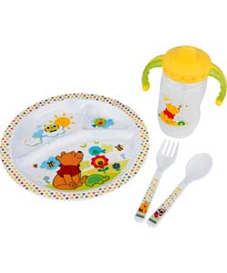 Winnie the Pooh 4 Piece Nursery Dinner Set