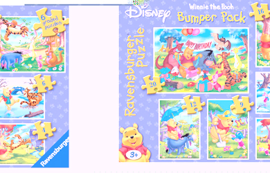 Winnie the Pooh 6 in a Box Bumper Puzzle Pack