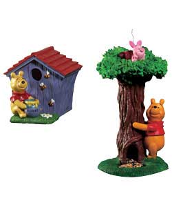 Winnie The Pooh Bird House and Feeder