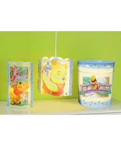 Winnie the Pooh Dimming Koo-Lite- Pendant- Waste Bin- Plug