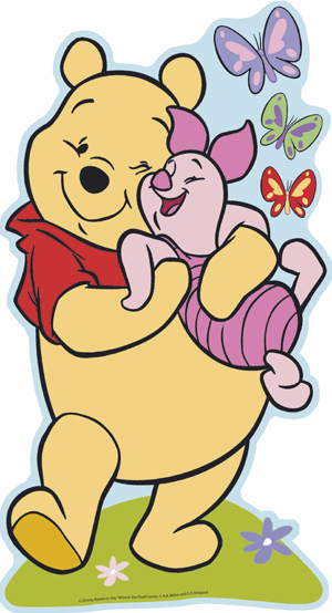 Winnie The Pooh Foam Figure Decor