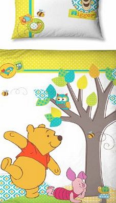 Winnie the Pooh Forest Junior Panel Duvet Cover