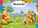 Winnie the Pooh Personalised Placemat