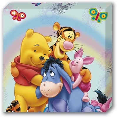 winnie the pooh Rainbow hug