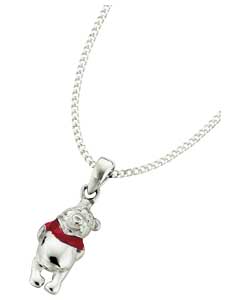 Winnie The Pooh Sterling Silver Pooh Pendant