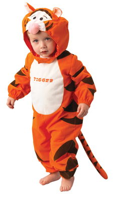 the Pooh Tigger Classic Costume, age 12 -