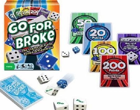 Winning Moves Family Go for Broke Card Game by Winning Moves