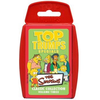 Winning Moves Simpsons 3 Classic Top Trumps