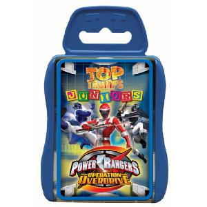 Winning Moves Top Trumps Junior Power Rangers Operation Overdrive