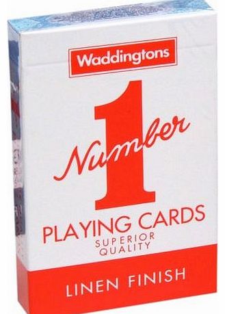 Winning Moves Waddingtons ``Number 1`` Playing Cards (Colours may vary)