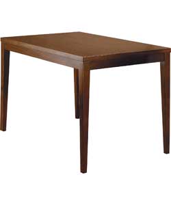 Winslow Walnut Real Wood Veneer 120cm Dining Table