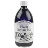 Winsor & Newton WandN - Ink 500ml Black (Ind)