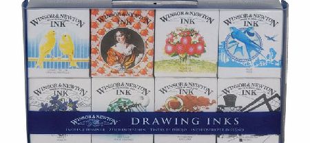 Winsor Newton Winsor and Newton Drawing Ink Set Henry 8x 14ml