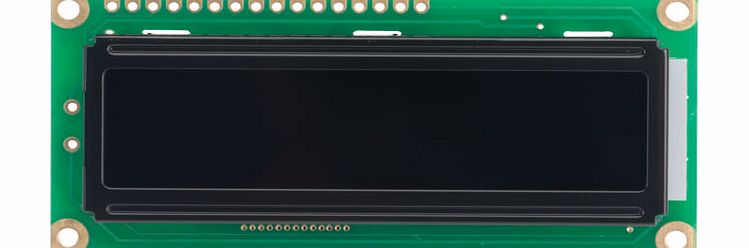 Winstar 16x2 LCD VATN White on Black 4 Line SPI