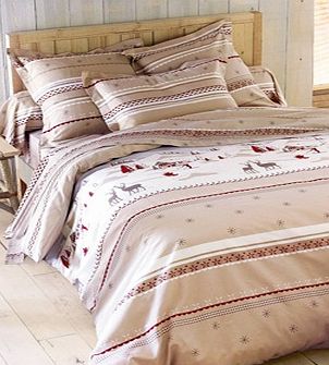 Winter Sport Print Pure Cotton Duvet Cover