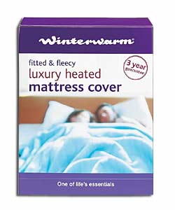 Winterwarm Kingsize Fleecy Luxury Heated Mattress Cover