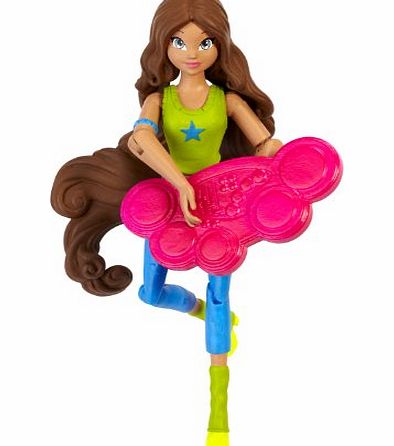 Winx Club Winx 3.75`` Action Dolls Fairy Concert - Aisha