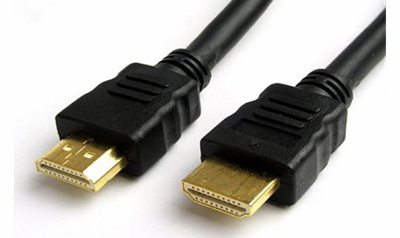 HDMI to HDMI Gold Plated Connectors 1.8m Cable v1.3A