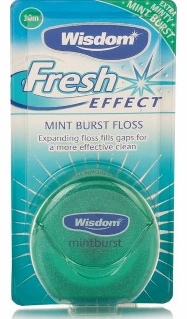 Wisdom Fresh Effect Mint Burst Floss
