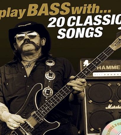 Wise Publications Play Bass With... 20 Classic Songs. CD, Sheet Music for Bass Guitar/Bass Guitar Tab