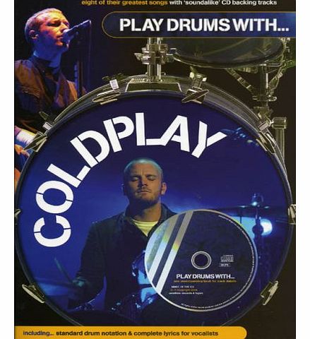 Wise Publications Play Drums With... Coldplay Book/Cd