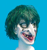 Witch mask with Hair