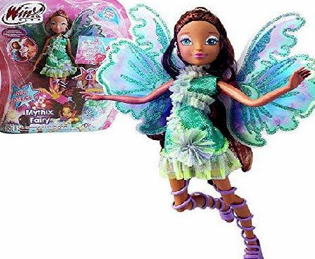 Witty Toys Winx Club - Mythix Fairy - Layla Aisha Doll 28cm with Mythix Scepter by Witty Toys